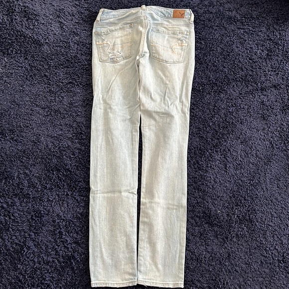 American Eagle Skinny Stretch Ripped Jeans - Picture 2 of 3